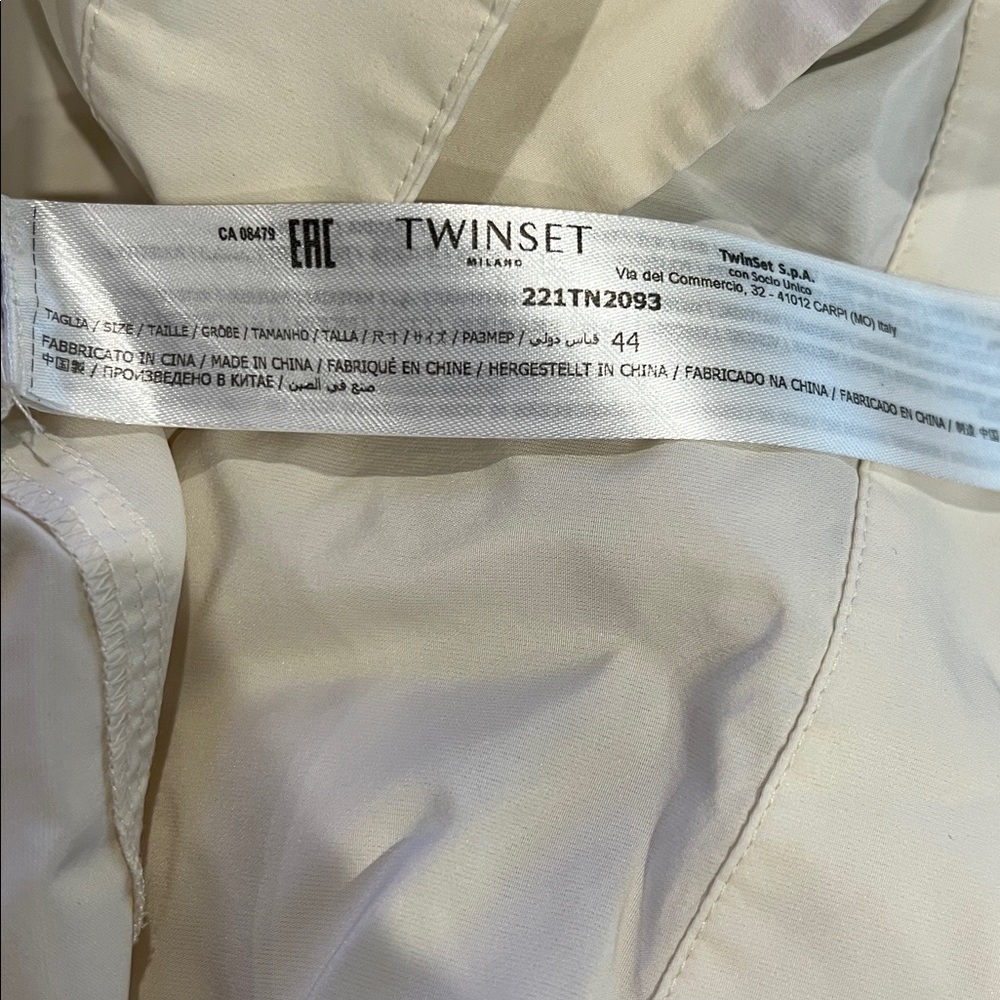 Twin-Set Milano Trench Coat Style Dress - Picture 5 of 5